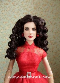 Tonner - Tyler Wentworth - Boldly Brunette Curly Wig - Perruque
